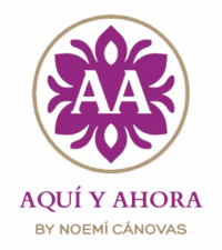 Logo Aquí y Ahora by Noemí Cánovas, constelaciones familiares, terapia sistémica y Gestalt Lleida